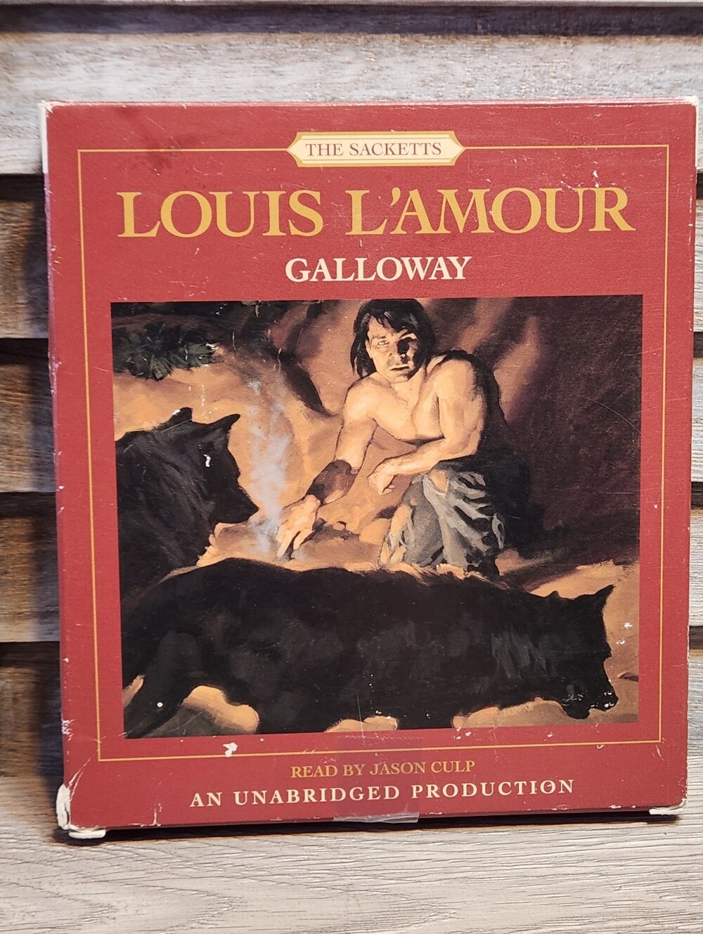 Galloway by Louis L'Amour, audiobook on 5 CDs